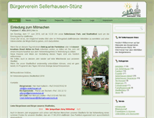 Tablet Screenshot of bv-sellerhausen.de